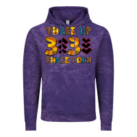Cloud Purple three up three down softball Vintage Hoodie - AdoDesignShop