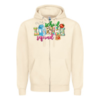 Sandshell school lunch squad Zipper Hoodie - NancyCooperArtShop