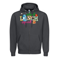 Smoke school lunch squad Zipper Hoodie - NancyCooperArtShop