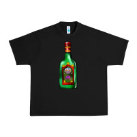 Black tequila bottle Urban Heavy Tee - AdoDesignShop