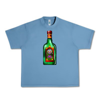 Pebble Blue tequila bottle Urban Heavy Tee - AdoDesignShop