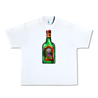 White tequila bottle Urban Heavy Tee - AdoDesignShop