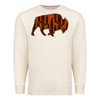 Sandshell Red Cactus Bison Silhouette Premium Sweatshirt - Bettercallsaul