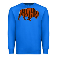 True Royal Red Cactus Bison Silhouette Premium Sweatshirt - Bettercallsaul