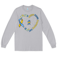 Moon Dust world down syndrome day Long Sleeve Tee - MaliasSmallBusiness