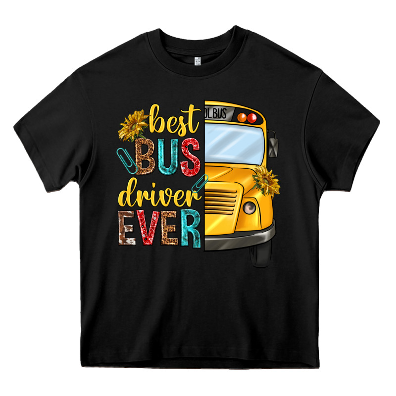 Best Bus Driver Ever Heavy Core Tee by texasbilliewilder | Teevron