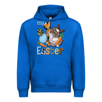 Cobalt My first Easter Boy Easter Day Urban Hoodie - HowdyJamesFarm