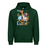 Forest Green My first Easter Boy Easter Day Urban Hoodie - HowdyJamesFarm