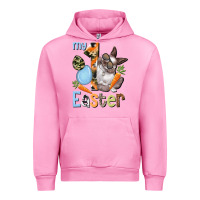 Fuchsia Pink My first Easter Boy Easter Day Urban Hoodie - HowdyJamesFarm