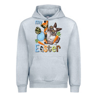 Heather Grey My first Easter Boy Easter Day Urban Hoodie - HowdyJamesFarm