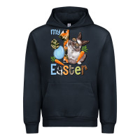 Navy My first Easter Boy Easter Day Urban Hoodie - HowdyJamesFarm