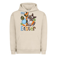 Pigment French Oak My first Easter Boy Easter Day Urban Hoodie - HowdyJamesFarm