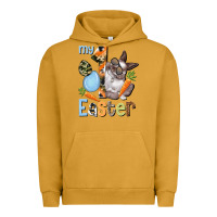 Pigment Peanut Butter My first Easter Boy Easter Day Urban Hoodie - HowdyJamesFarm