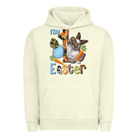 Pigment Pistachio My first Easter Boy Easter Day Urban Hoodie - HowdyJamesFarm