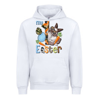 White My first Easter Boy Easter Day Urban Hoodie - HowdyJamesFarm