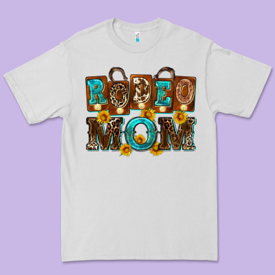 Rodeo Mom Premium Tee Designed By Zillion Design Studio