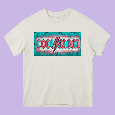 Western Coll Mom    License  Plaid  Templata Heavy Core Tee Designed By Barkaloodesign