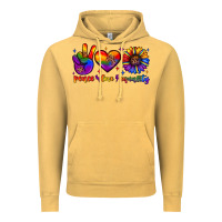 Vintage Mustard peace love equality Vintage Hoodie - JahusDesignShop