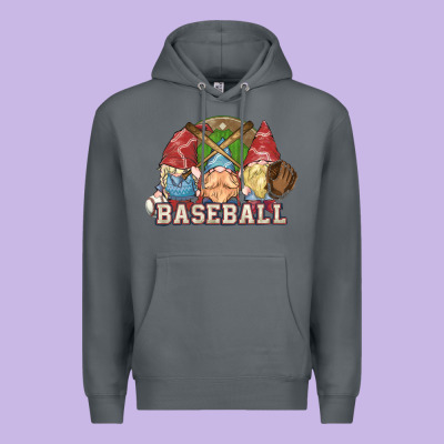 Baseball Gnomes Premium Hoodie Designed By Nancycooperartshop