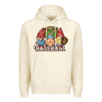 Sandshell Baseball gnomes Premium Hoodie - NancyCooperArtShop