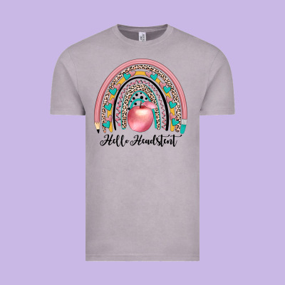 Hello Headstent Vintage Tee Designed By Jahusdesignshop
