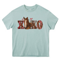 Arona xoxo horse Heavy Core Tee - RanaPortraitStore