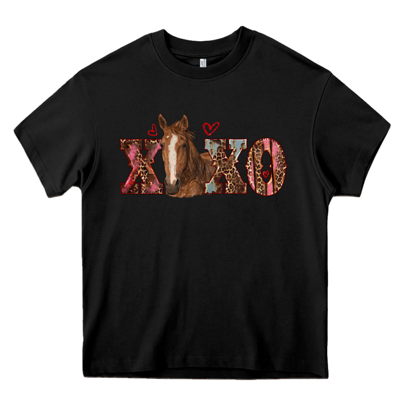 Xoxo Horse Heavy Core Tee by RanaPortraitStore | Teevron