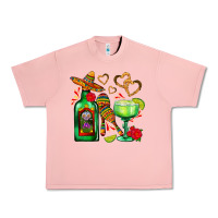Mexican Tequila Margarita And Maracas Urban Heavy Tee | Teevron