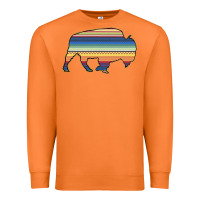 Carrot Aztec Bison Silhouette Premium Sweatshirt - Bettercallsaul