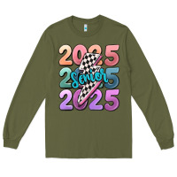 Army Green 2025 senior Long Sleeve Tee - MaliasSmallBusiness