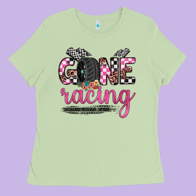 Gone Racing Ladies Tee Designed By Jahusdesignshop