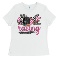 White gone racing Ladies Tee - JahusDesignShop