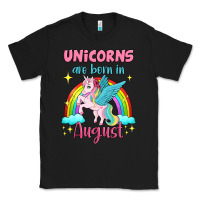 Black unicorns are born in august Classic Tee - Jasminsmagicworld