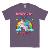 Lavender unicorns are born in august Classic Tee - Jasminsmagicworld