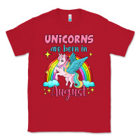 Red unicorns are born in august Classic Tee - Jasminsmagicworld