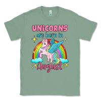 Sage unicorns are born in august Classic Tee - Jasminsmagicworld