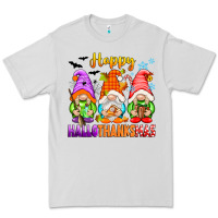 Dove Grey happy hallothanksmas gnomes Premium Tee - texasbilliewilder