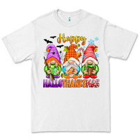 White happy hallothanksmas gnomes Premium Tee - texasbilliewilder
