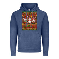 Vintage Denim christmas gnomes Vintage Hoodie - Artiststas