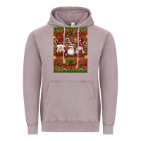 Vintage Zinc christmas gnomes Vintage Hoodie - Artiststas