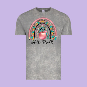 Hello Pre K Vintage Tee Designed By Jahusdesignshop