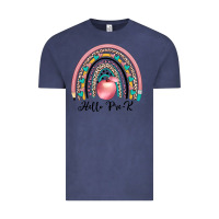 Vintage Denim hello pre k Vintage Tee - JahusDesignShop