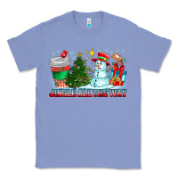 Colony Blue Jingle All The Way Classic Tee - CowhideDigitalArt
