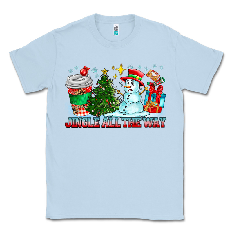 Jingle All The Way Classic Tee by CowhideDigitalArt | Teevron