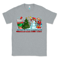 Heather Grey Jingle All The Way Classic Tee - CowhideDigitalArt