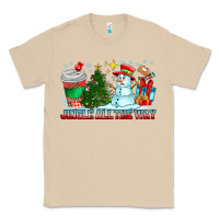 Mushroom Jingle All The Way Classic Tee - CowhideDigitalArt