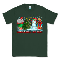 Sports Green Jingle All The Way Classic Tee - CowhideDigitalArt
