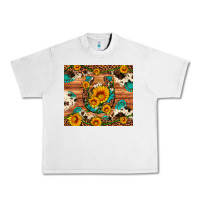 Lunar Rock sunflower gemstone leopard cowhide horseshoe Urban Heavy Tee - Artiststas