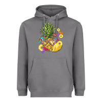 Storm pineapple enjoying Heavyweight Hoodie - BarkalooDesign