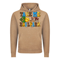 Vintage Coffee take me to the ballpark softball Vintage Hoodie - AdoDesignShop